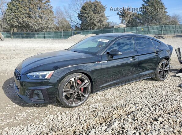 WAUB4CF52MA018286 2021 AUDI S5 Black Vista tres cuartos delantera izquierda