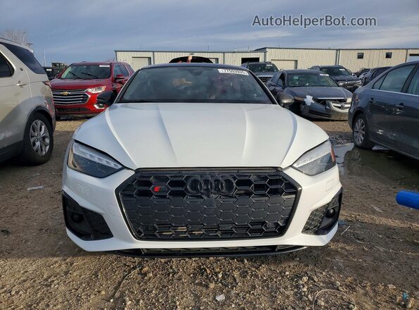 WAUB4CF52NA011646 2022 AUDI S5 White Front view