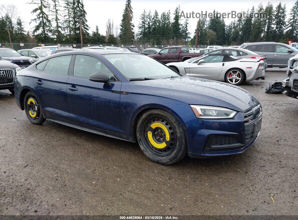 WAUB4CF53KA047261 2019 AUDI S5 Синий Передняя правая четверть