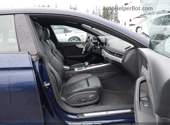 WAUB4CF53KA047261 2019 AUDI S5 Синий Вид салона спереди