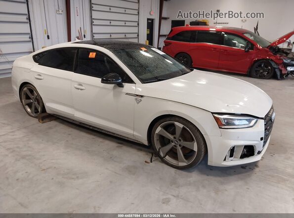WAUB4CF56KA099838 2019 AUDI S5 Белый Передняя правая четверть