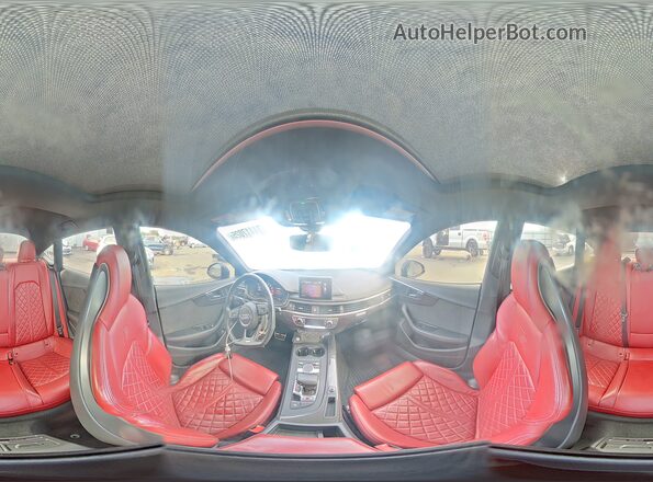 WAUB4CF58KA002199 2019 AUDI S5 Charcoal VIN კოდის სტიკერის ხედი