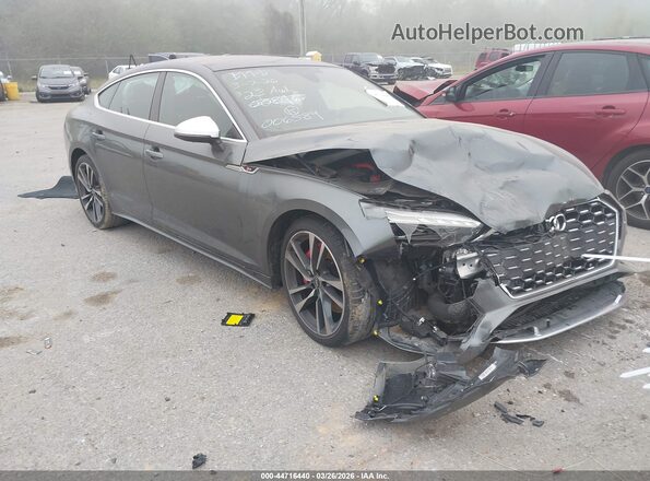 WAUB4CF59PA006589 2023 AUDI S5 Gray Przód prawy