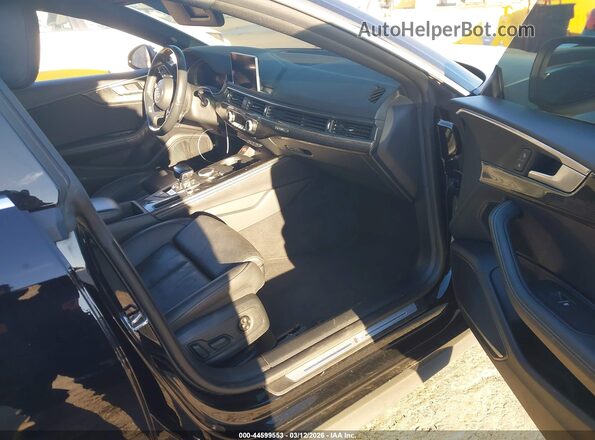 WAUB4CF5XJA100858 2018 AUDI S5 Черный Вид салона спереди