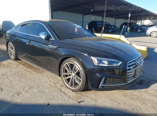 WAUB4CF5XJA100858 2018 AUDI S5 Черный Передняя правая четверть