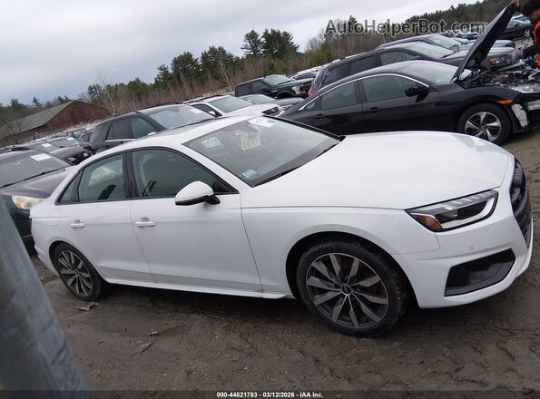 WAUBBAF42NN000740 2022 AUDI OTHER White Widok wnętrza z tyłu