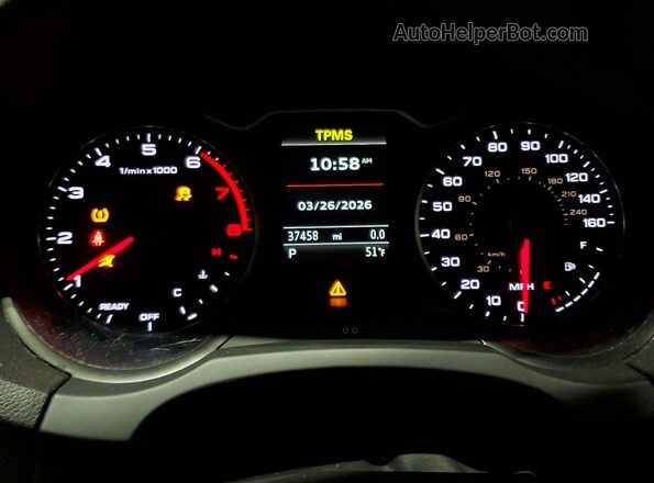 WAUBEGFF9LA101340 2020 AUDI OTHER Black Vista del cuadro de instrumentos