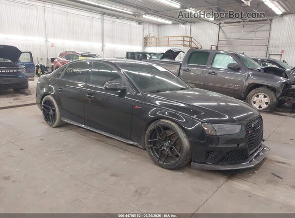 WAUBGAFL5GA009600 2016 AUDI S4 Black Przód prawy