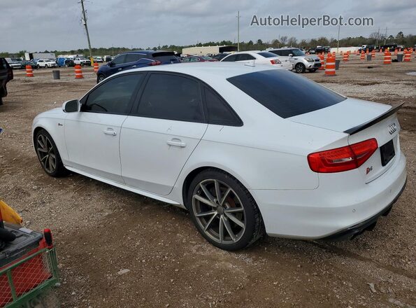 WAUBGAFL9GA002214 2016 AUDI S4 Белый Задняя левая четверть
