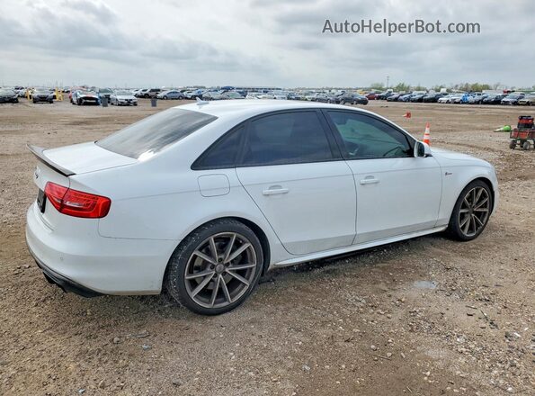 WAUBGAFL9GA002214 2016 AUDI S4 Белый Задняя правая четверть