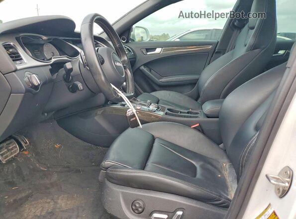 WAUBGAFL9GA002214 2016 AUDI S4 Белый Вид салона спереди