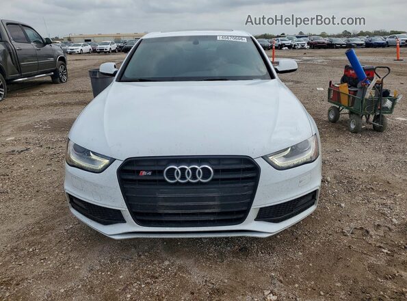 WAUBGAFL9GA002214 2016 AUDI S4 Белый Вид спереди