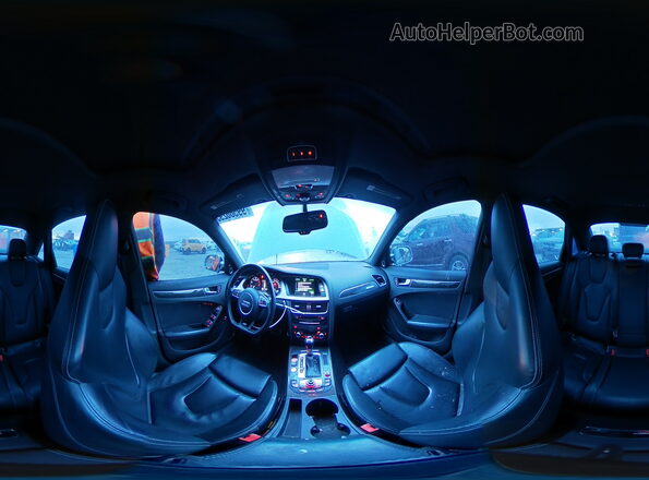WAUBGAFLXGA009365 2016 AUDI S4 Gray Vista de la etiqueta del VIN
