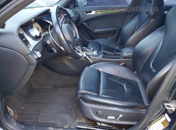 WAUBGAFLXGA009365 2016 AUDI S4 Gray Vista interior delantera