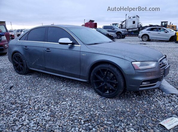 WAUBGAFLXGA009365 2016 AUDI S4 Gray Delantero derecho