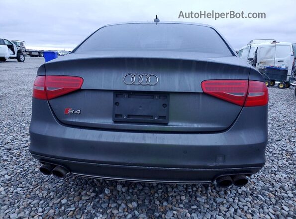 WAUBGAFLXGA009365 2016 AUDI S4 Gray Vista trasera