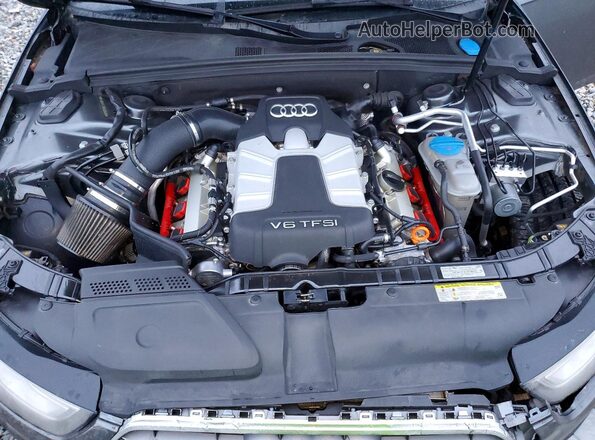 WAUBGAFLXGA009365 2016 AUDI S4 Gray Vista interior trasera