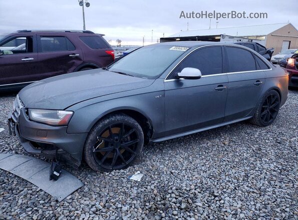 WAUBGAFLXGA009365 2016 AUDI S4 Gray Vista tres cuartos delantera izquierda