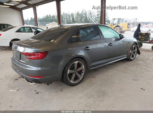 WAUC4AF41KA053107 2019 AUDI S4 Gray Tył prawy