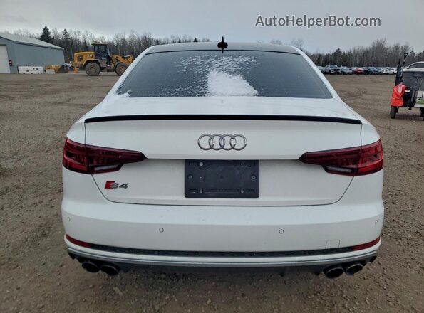 WAUC4AF46KA082439 2019 AUDI S4 White Вид ззаду
