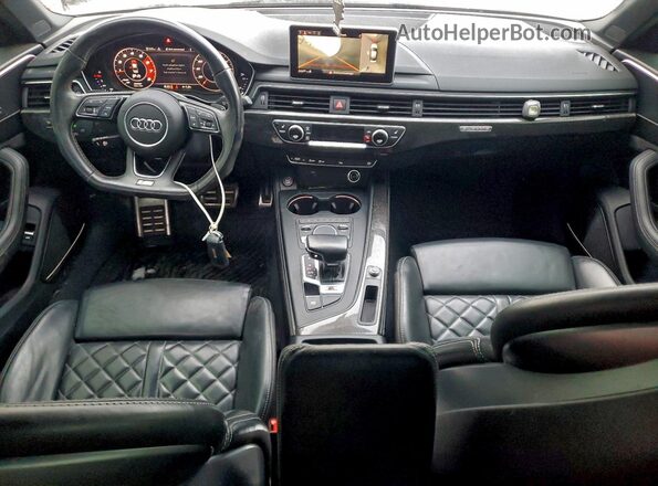 WAUC4AF46KA082439 2019 AUDI S4 White Вид панелі приладів