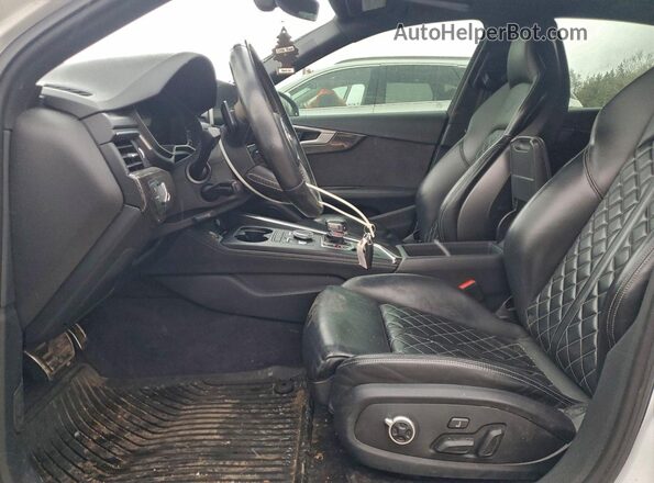 WAUC4AF46KA082439 2019 AUDI S4 White Вид салону спереду