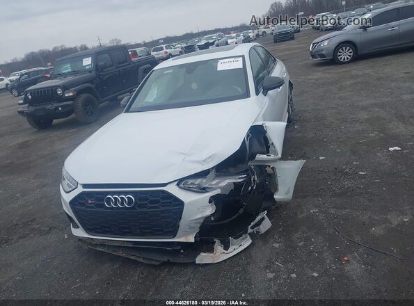 WAUC4AF49MA017300 2021 AUDI S4 White Widok zestawu wskaźników