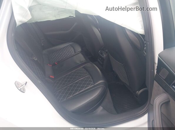 WAUC4AF49MA017300 2021 AUDI S4 White Widok naklejki z numerem VIN