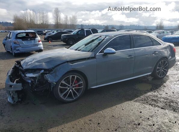 WAUC4AF4XLA039983 2020 AUDI S4 Серый Передняя левая четверть