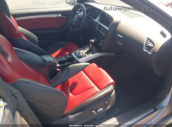 WAUC4AFH6HN004005 2017 AUDI S5 Silver წინა სალონის ხედი