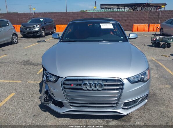 WAUC4AFH6HN004005 2017 AUDI S5 Silver ხელსაწყოთა პანელის ხედი