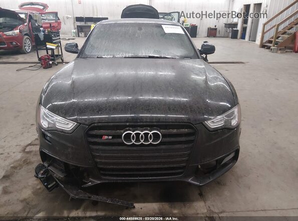 WAUC4AFR4GA026602 2016 AUDI S5 Black უკანა სალონის ხედი
