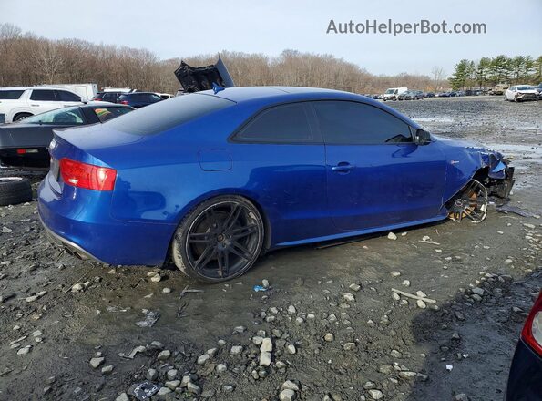 WAUC4AFR4HA000745 2017 AUDI S5 Синий Задняя правая четверть