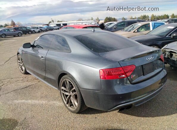 WAUC4AFR6GA011406 2016 AUDI S5 Серый Задняя левая четверть