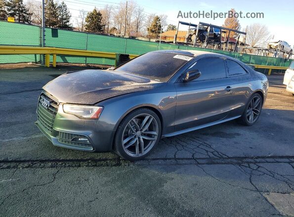 WAUC4AFR6GA011406 2016 AUDI S5 Серый Передняя левая четверть