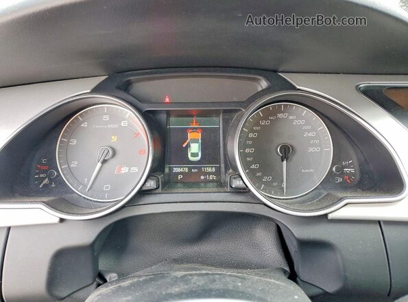 WAUC4AFR7GA004335 2016 AUDI S5 Black Вид щитка приладів
