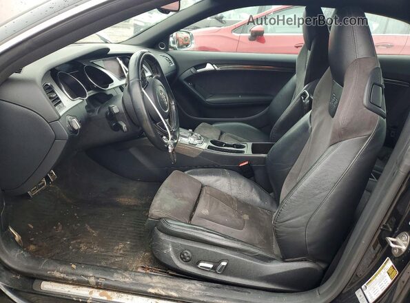 WAUC4AFR9GA017605 2016 AUDI S5 Черный Вид салона спереди