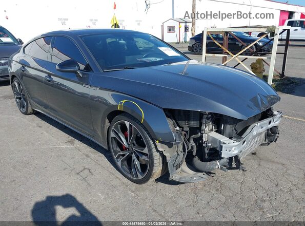 WAUC4CF50NA022441 2022 AUDI S5 Серый Передняя правая четверть