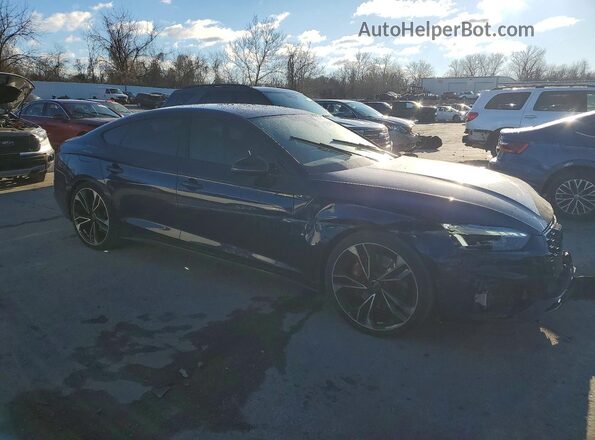 WAUC4CF53RA056217 2024 AUDI S5 Синий Передняя правая четверть