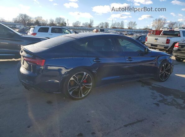 WAUC4CF53RA056217 2024 AUDI S5 Синий Задняя правая четверть