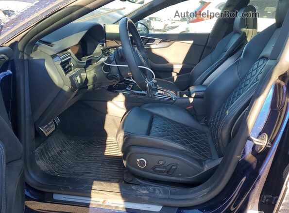 WAUC4CF53RA056217 2024 AUDI S5 Синий Вид салона спереди