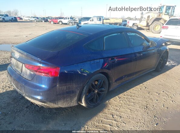WAUC4CF54MA017581 2021 AUDI S5 Синий Задняя правая четверть