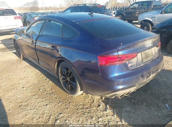 WAUC4CF54MA017581 2021 AUDI S5 Синий Задняя левая четверть