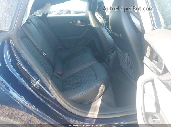 WAUC4CF54MA017581 2021 AUDI S5 Синий Вид наклейки с VIN-кодом