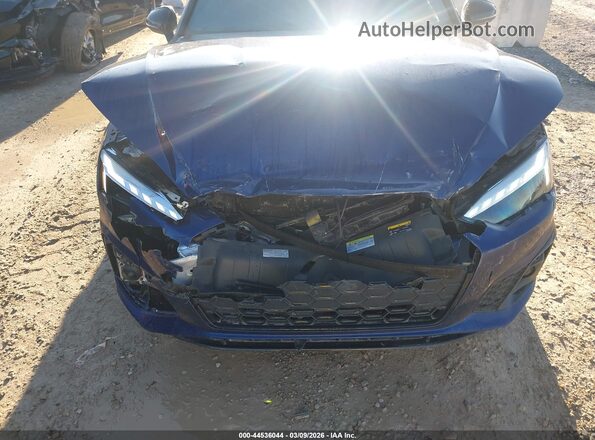 WAUC4CF54MA017581 2021 AUDI S5 Синий Вид спереди