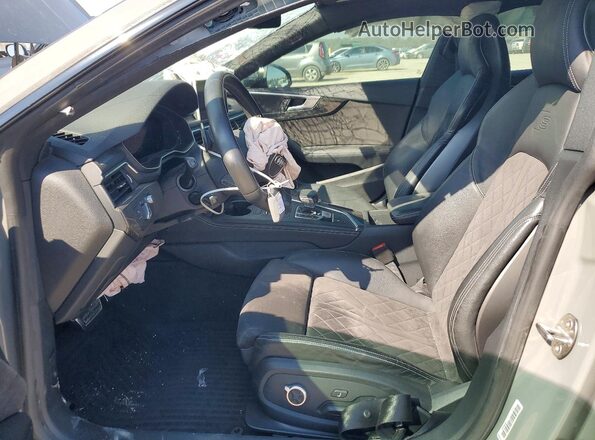 WAUC4CF55KA027937 2019 AUDI S5 Серый Вид салона спереди