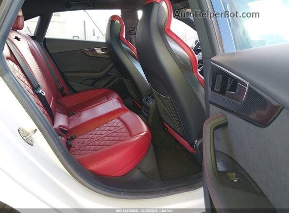 WAUC4CF55PA051954 2023 AUDI S5 White Widok naklejki z numerem VIN