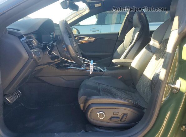 WAUC4CF56LA015779 2020 AUDI S5 Зеленый Вид салона спереди