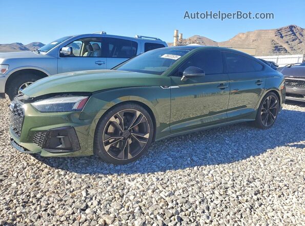 WAUC4CF56LA015779 2020 AUDI S5 Зеленый Передняя левая четверть