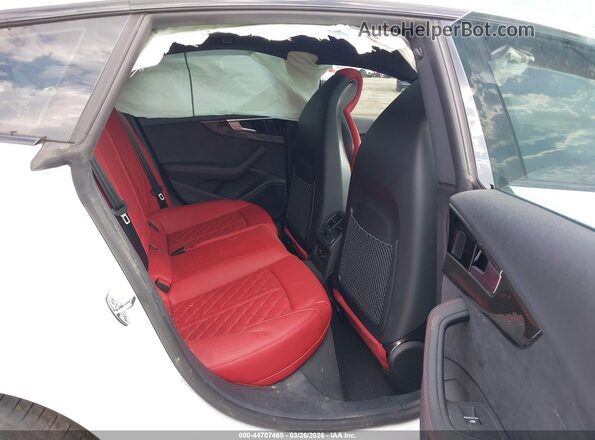 WAUC4CF59SA017024 2025 AUDI S5 Белый Вид наклейки с VIN-кодом